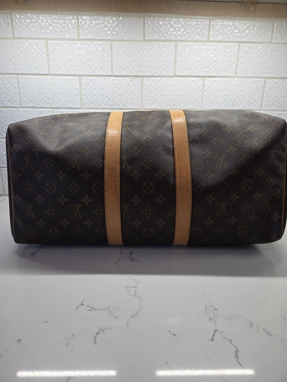 Louis Vuitton Keepall 45 Monogram Duffle Bag ✨ Very Good Cond w/ Accessories!